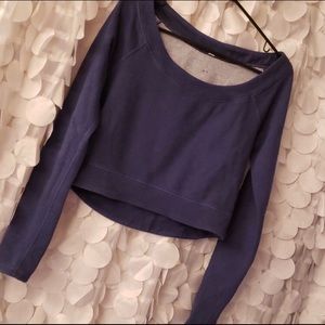 Lululemon crop sweatshirt